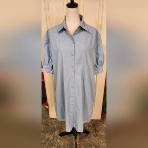Blue Smock Dress